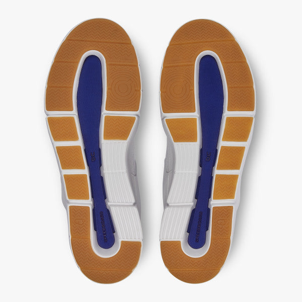 On The Roger Clubhouse white indigo