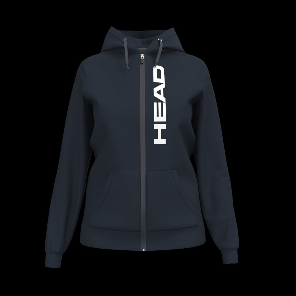 Head CLUB Original Hoodie FZ wmn-navy