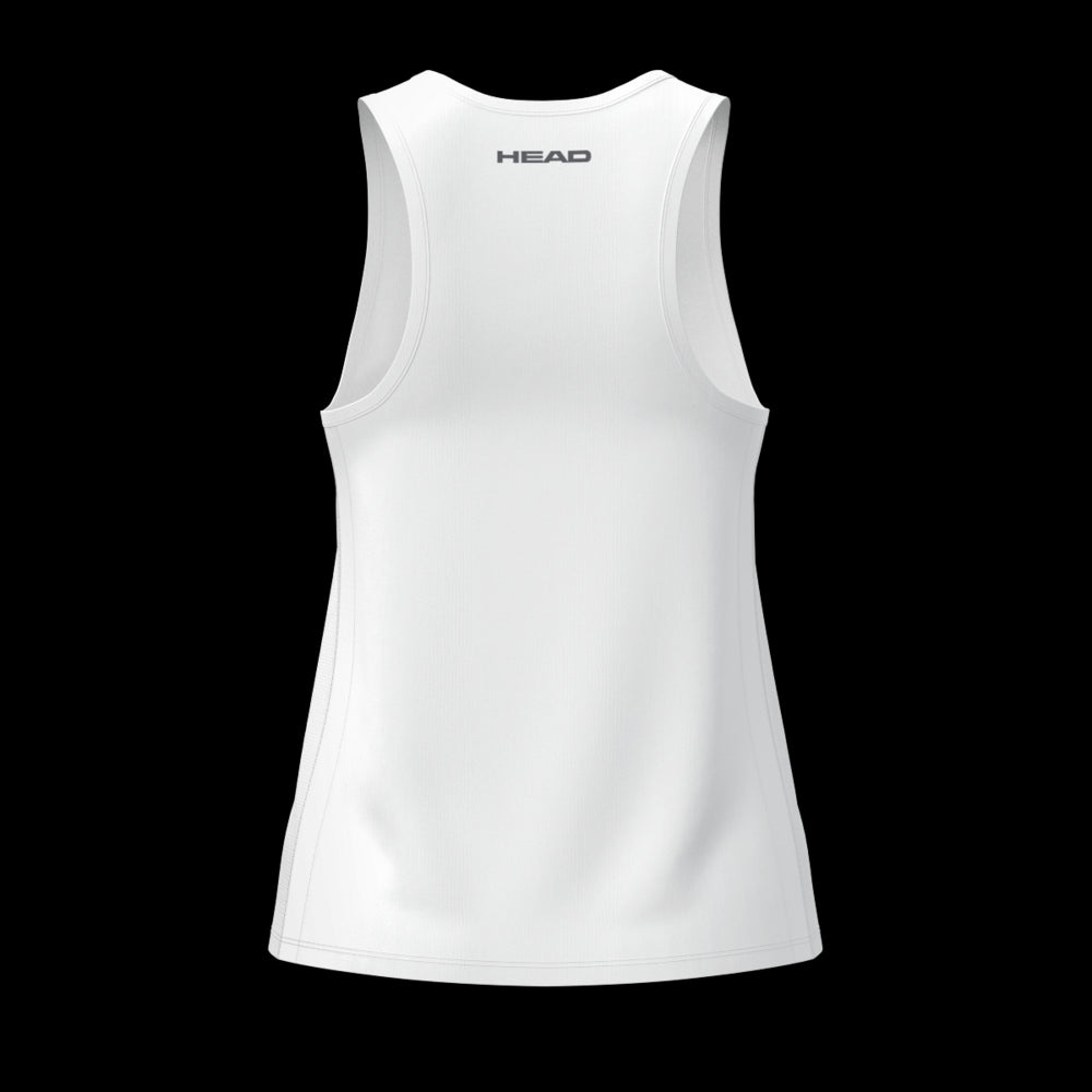 Head Club 25 Tech Tank Top wmn-white