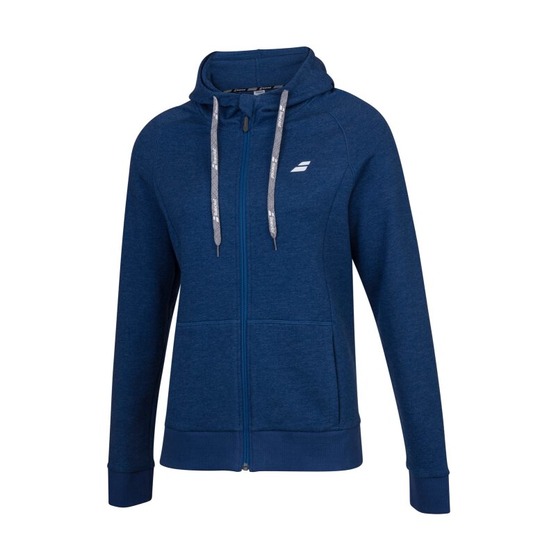 Babolat Exercise Hood Jacket wmn blau meliert