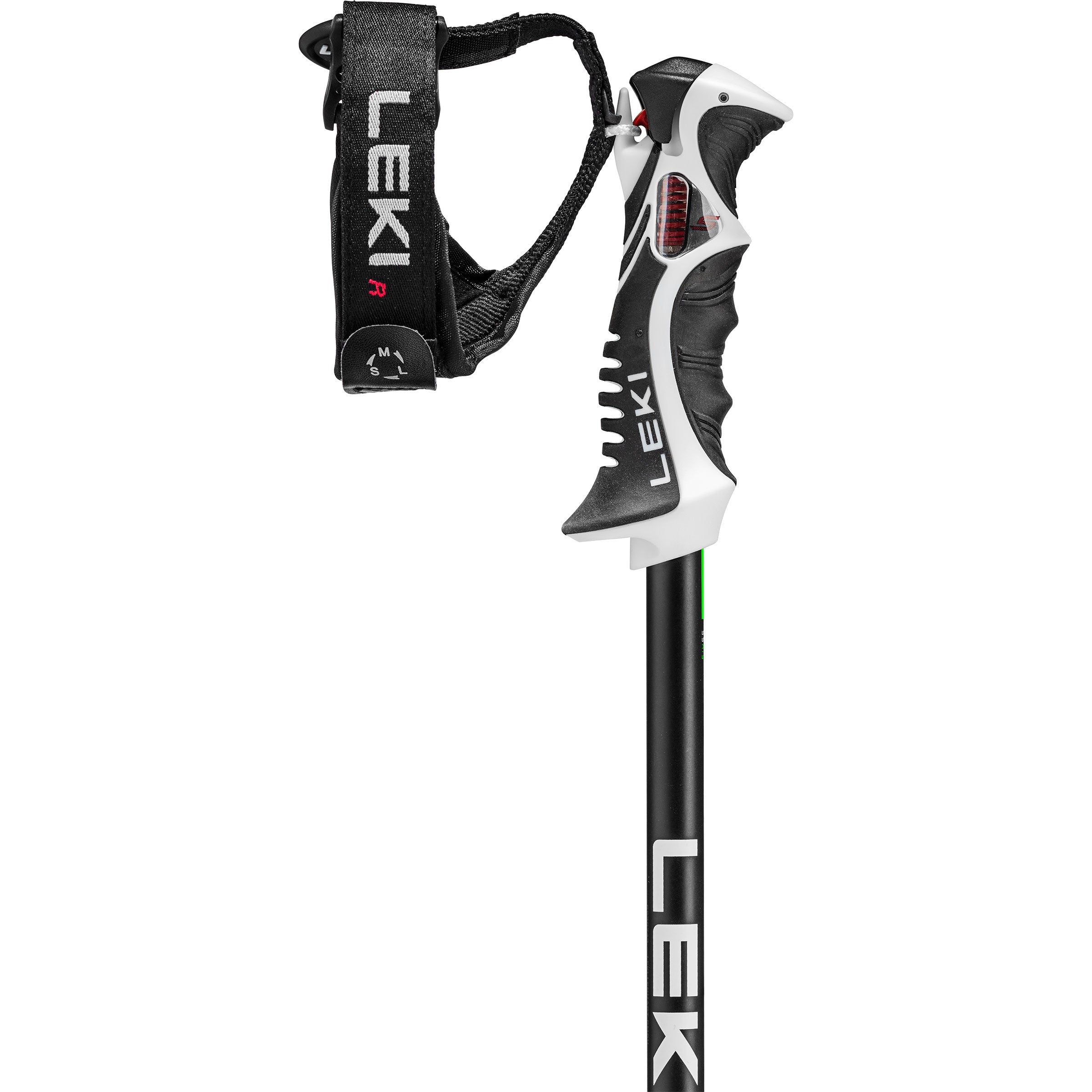 Leki Bold Lite S dark anthracite-black-red