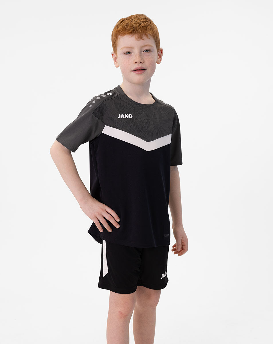 Jako T-Shirt Iconic schwarz anthrazit