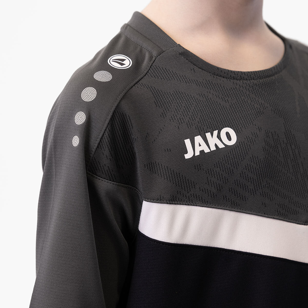 Jako T-Shirt Iconic schwarz anthrazit