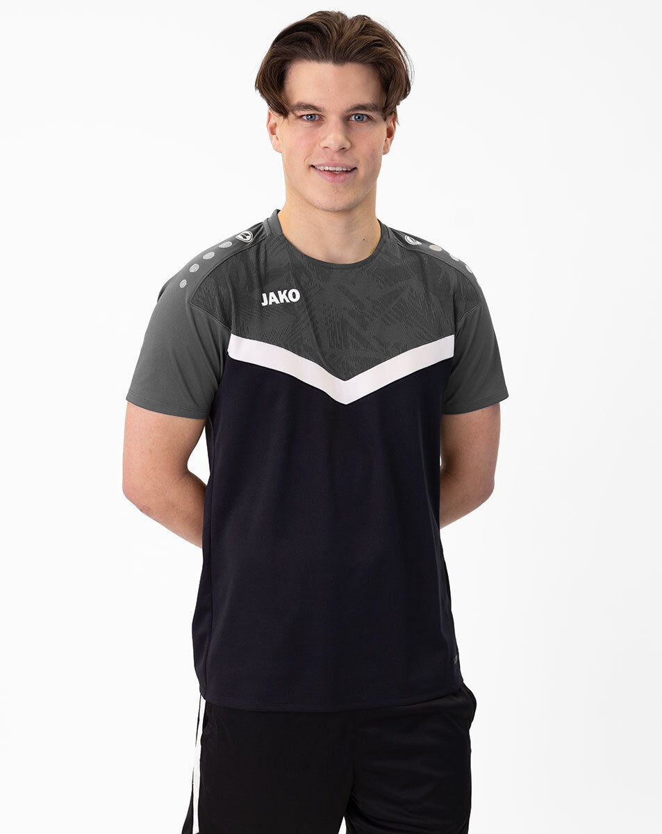 Jako T-Shirt Iconic schwarz anthrazit