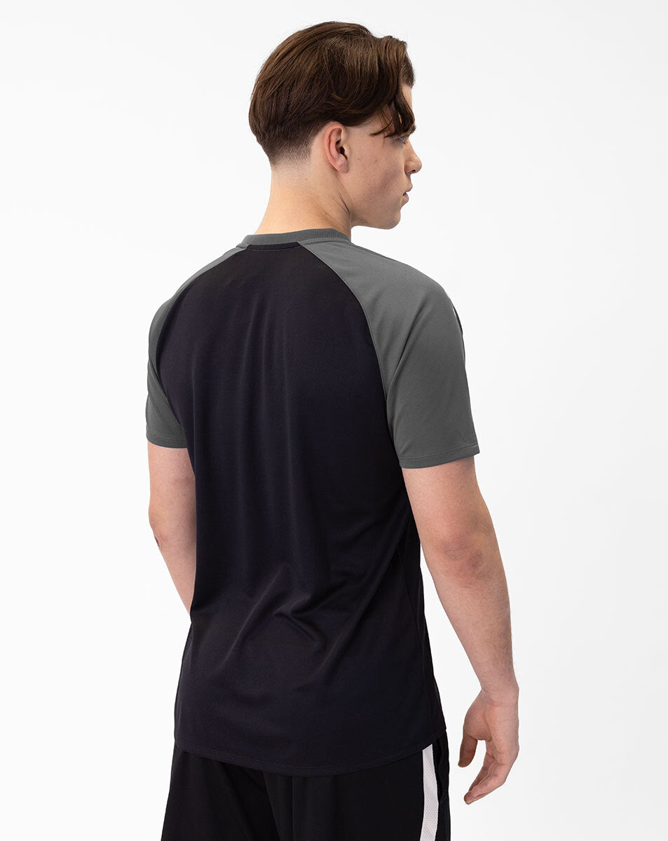 Jako T-Shirt Iconic schwarz anthrazit