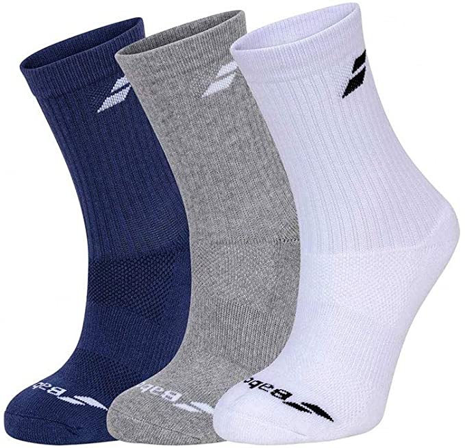 Babolat Tennissocken 3er-Pack white/blue/grey