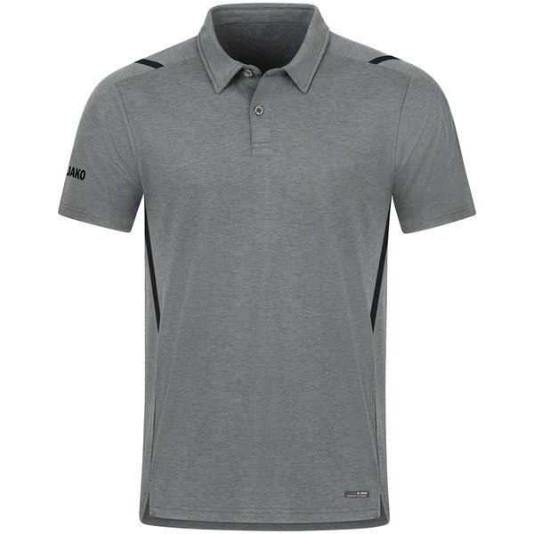 Jako Polo Challenge steingrau meliert/schwarz