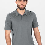 Jako Polo Challenge steingrau meliert/schwarz