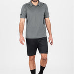 Jako Polo Challenge steingrau meliert/schwarz