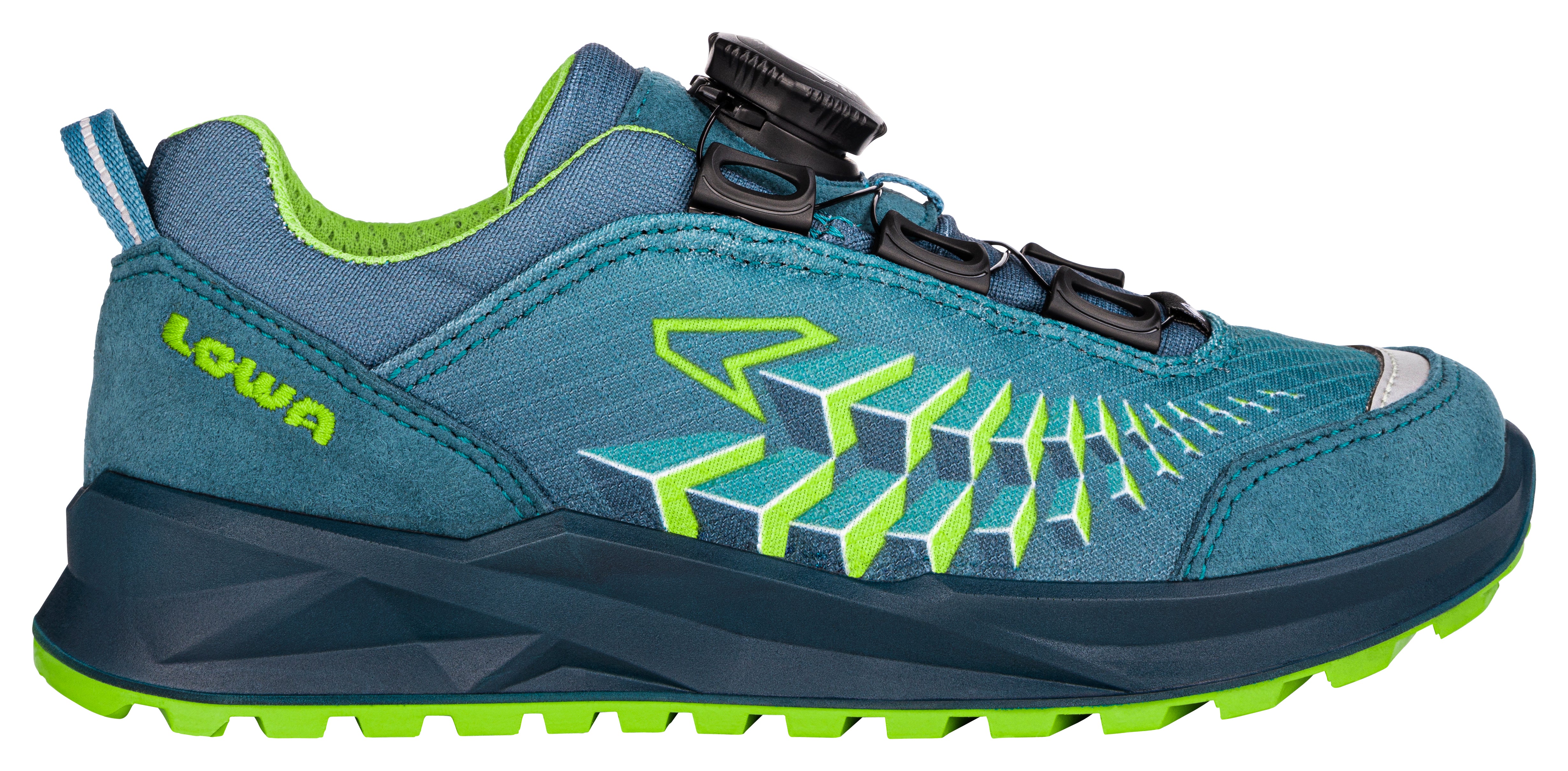 Lowa Ferrox GTX LO Junior petrol-limone