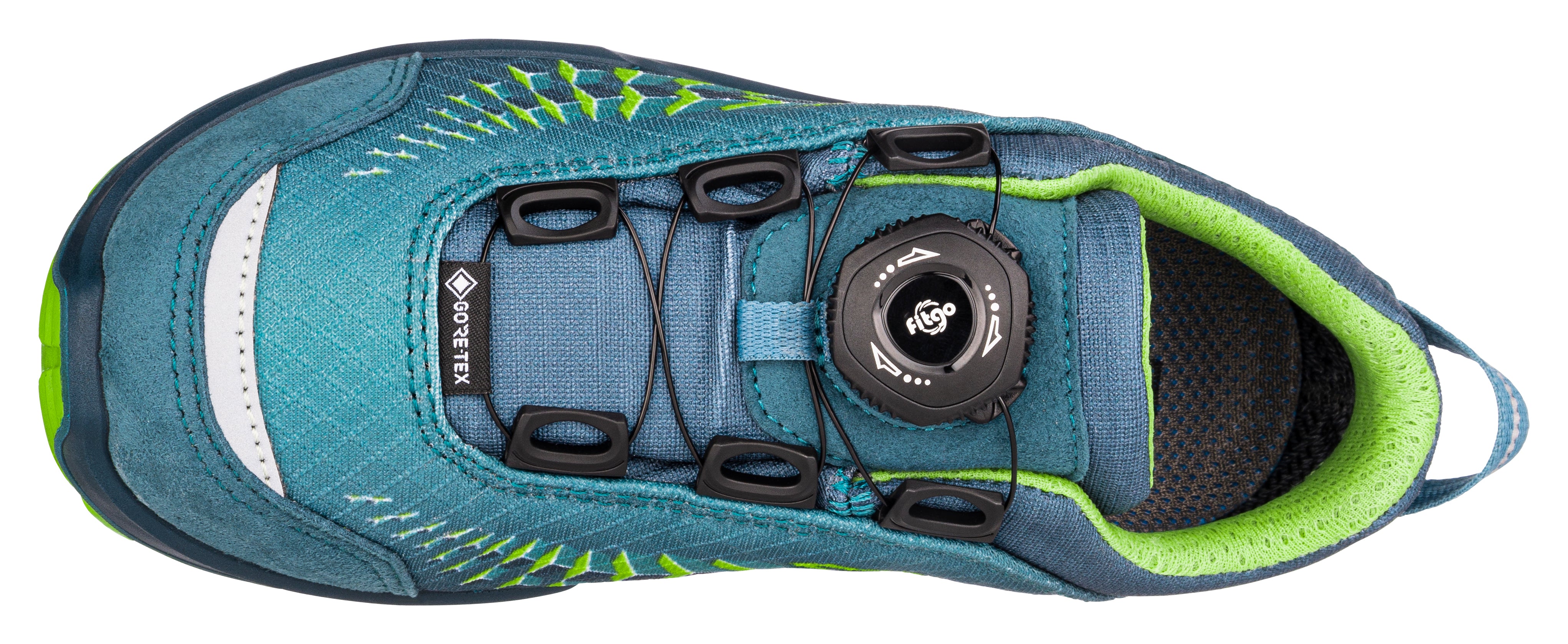 Lowa Ferrox GTX LO Junior petrol-limone