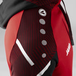 Jako Kapuzensweat Performance rot schwarz