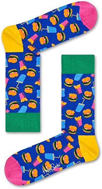 Happy Socks 3-Pack-Burger
