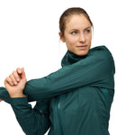 Black Diamond Fineline Rain Stretch Shell - deep woods wmn