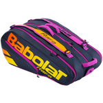 Babolat RH12 Pure Aero Rafa Schlägertasche schwarz orange violett