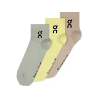 On Logo Sock Mid 3P Unisex