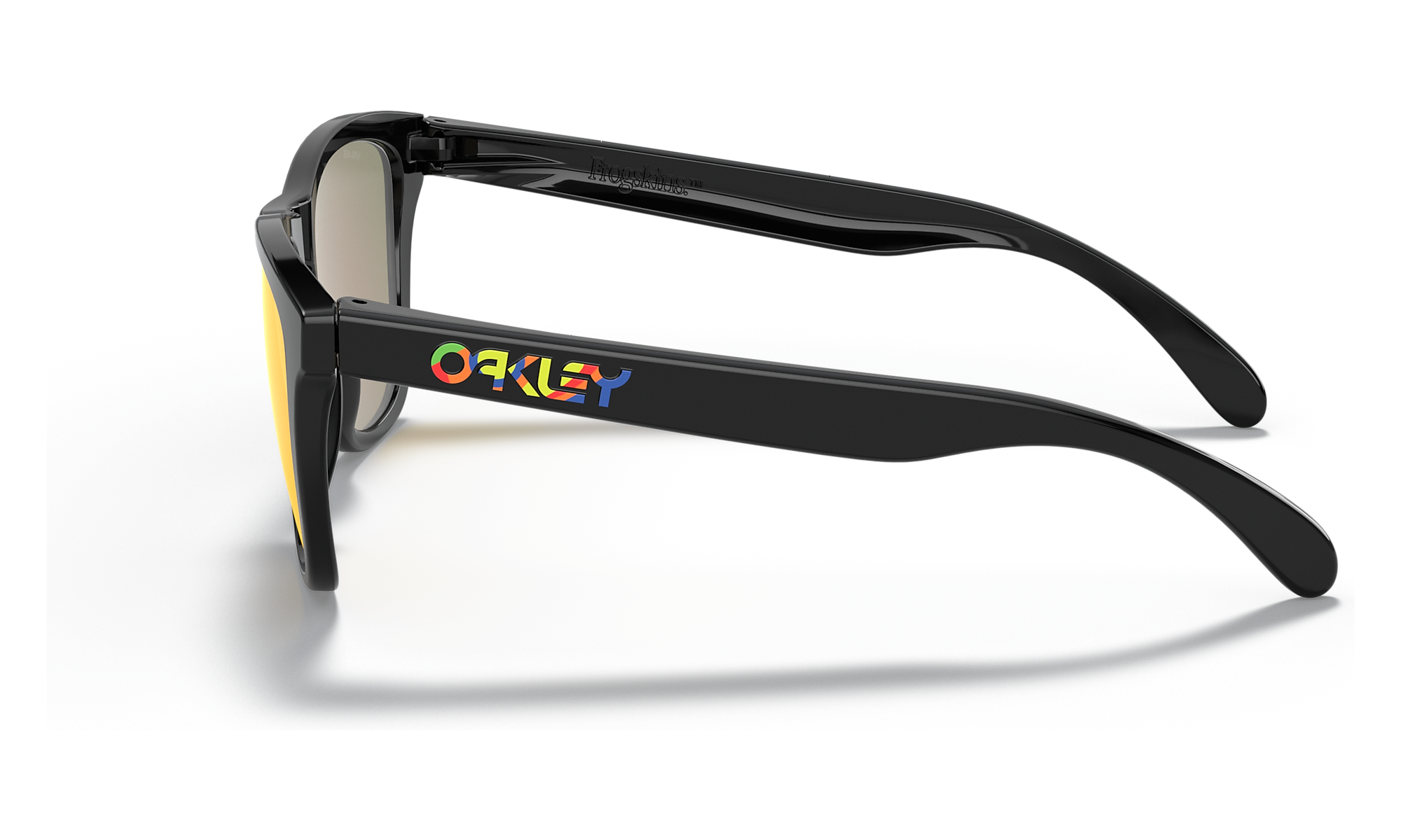 Oakley Frogskins polished black prizm ruby Valentino