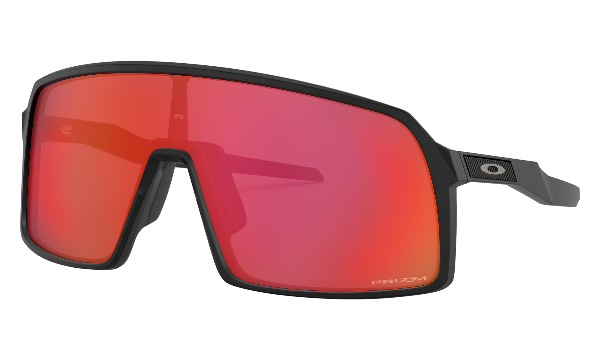 Oakley Sutro Sonnenbrille Matte Black Prizm Trail Torch