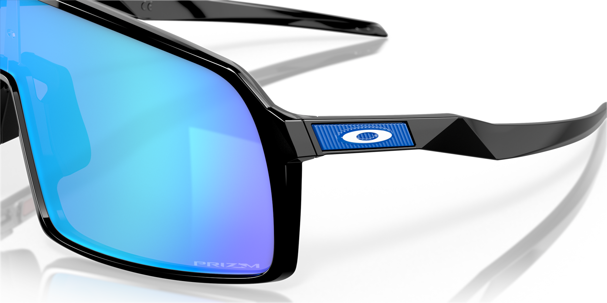 Oakley Sutro polished black-prizm sapphire
