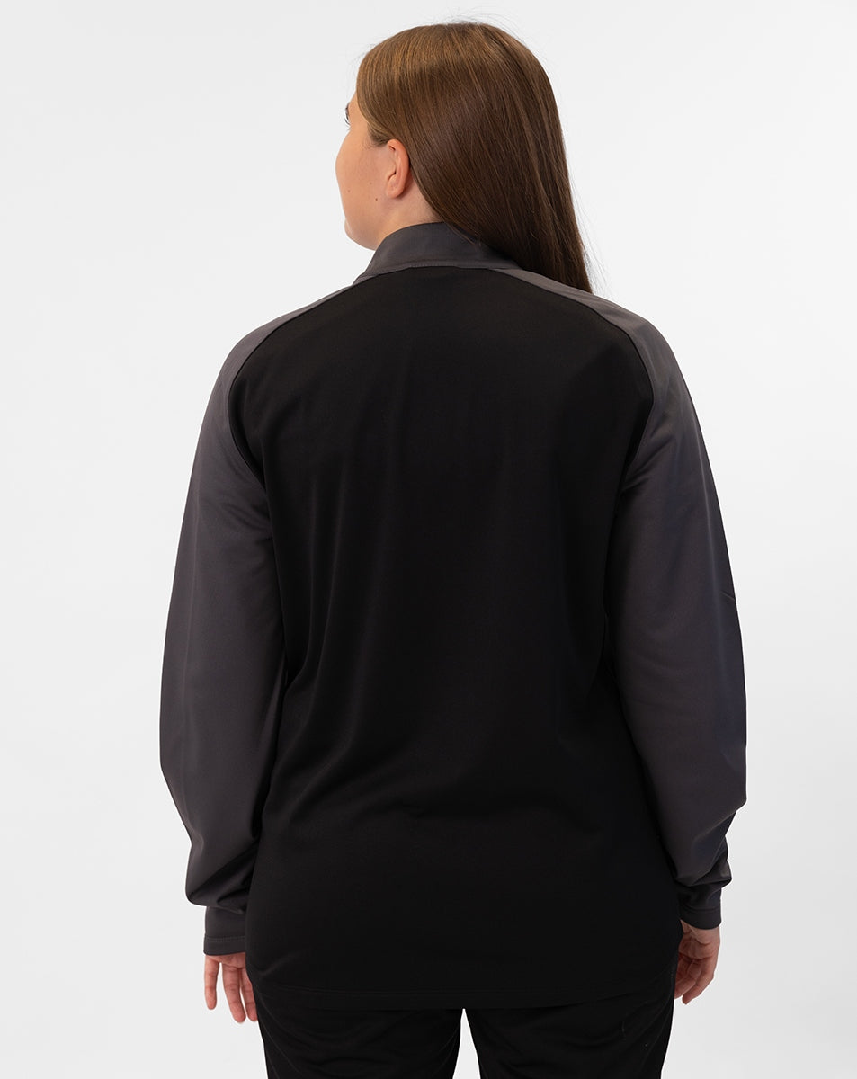 Jako Polyesterjacke Iconic schwarz anthrazit