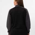 Jako Polyesterjacke Iconic schwarz anthrazit