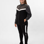 Jako Polyesterjacke Iconic schwarz anthrazit