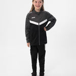 Jako Polyesterjacke Iconic schwarz anthrazit