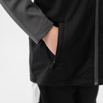 Jako Polyesterjacke Iconic schwarz anthrazit