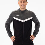 Jako Polyesterjacke Iconic schwarz anthrazit