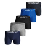 Björn Borg Essential Boxer 5-Pack black/melange/blue