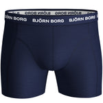 Björn Borg Essential Boxer 5-Pack black/melange/blue