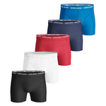 Björn Borg Essential Boxer 5-Pack Black/White/Blue/Red/Navy Blue