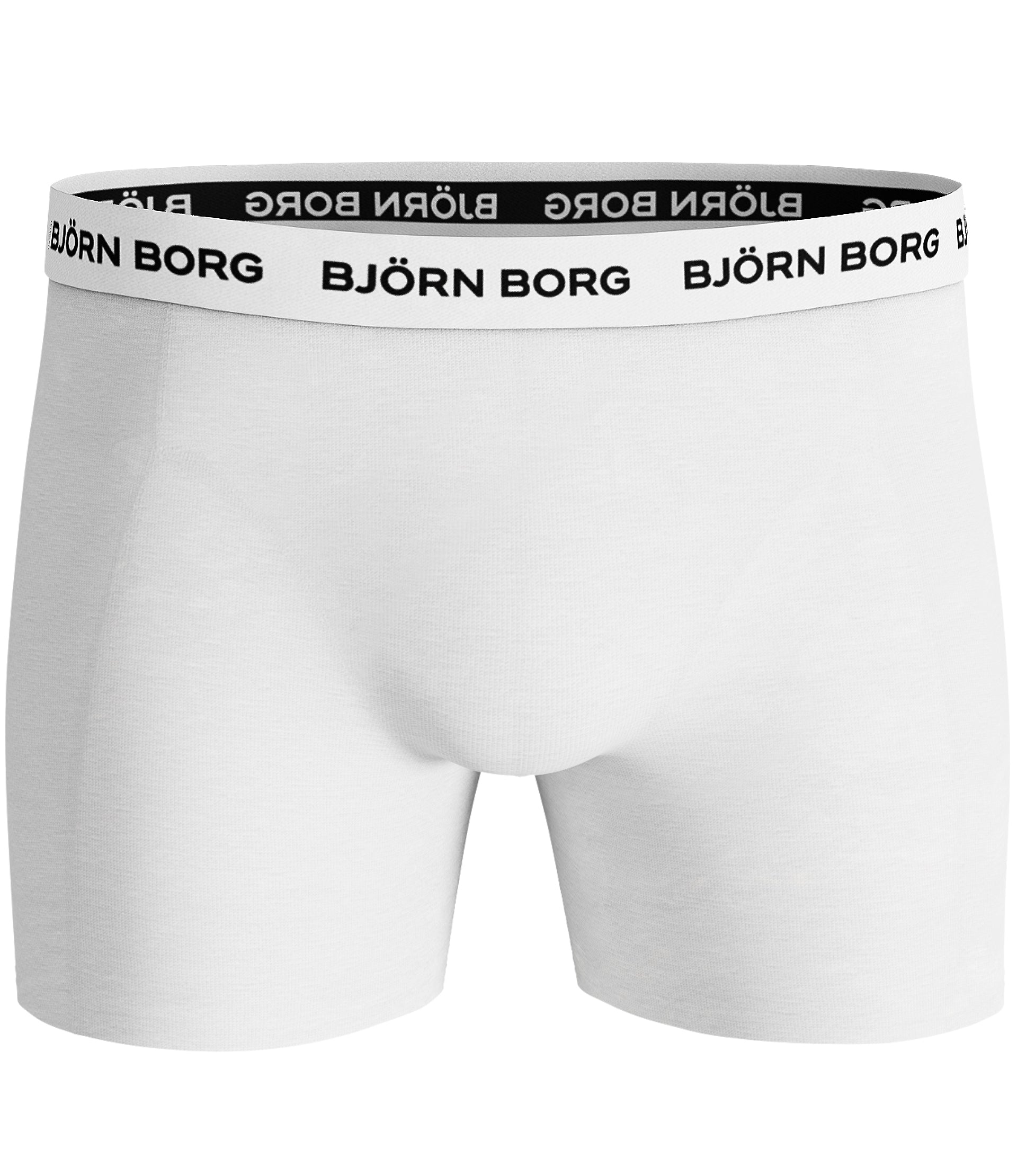 Björn Borg Essential Boxer 5-Pack Black/White/Blue/Red/Navy Blue