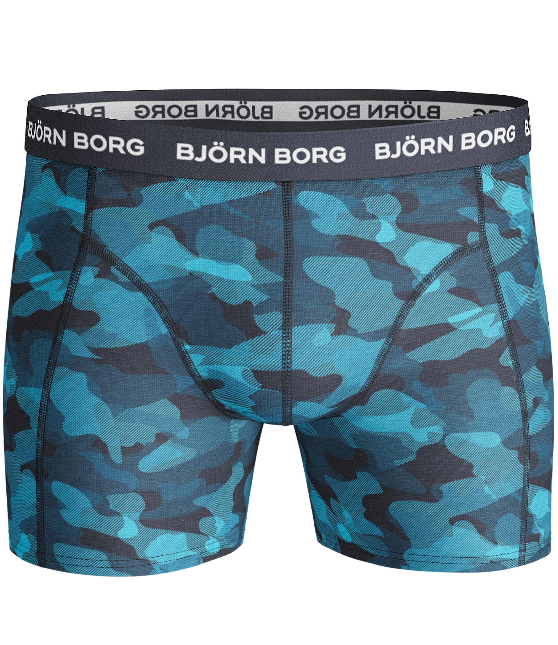 Björn Borg Essential Boxer 3-Pack print/navy blue