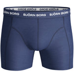 Björn Borg Essential Boxer 3-Pack print/navy blue