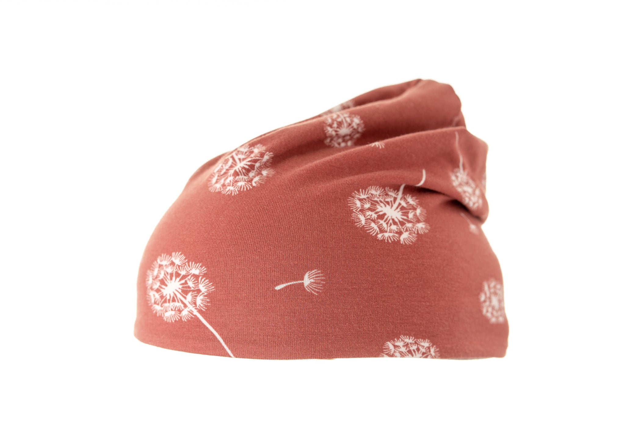 Happy Beanie Pusteblume magente/hellgrau