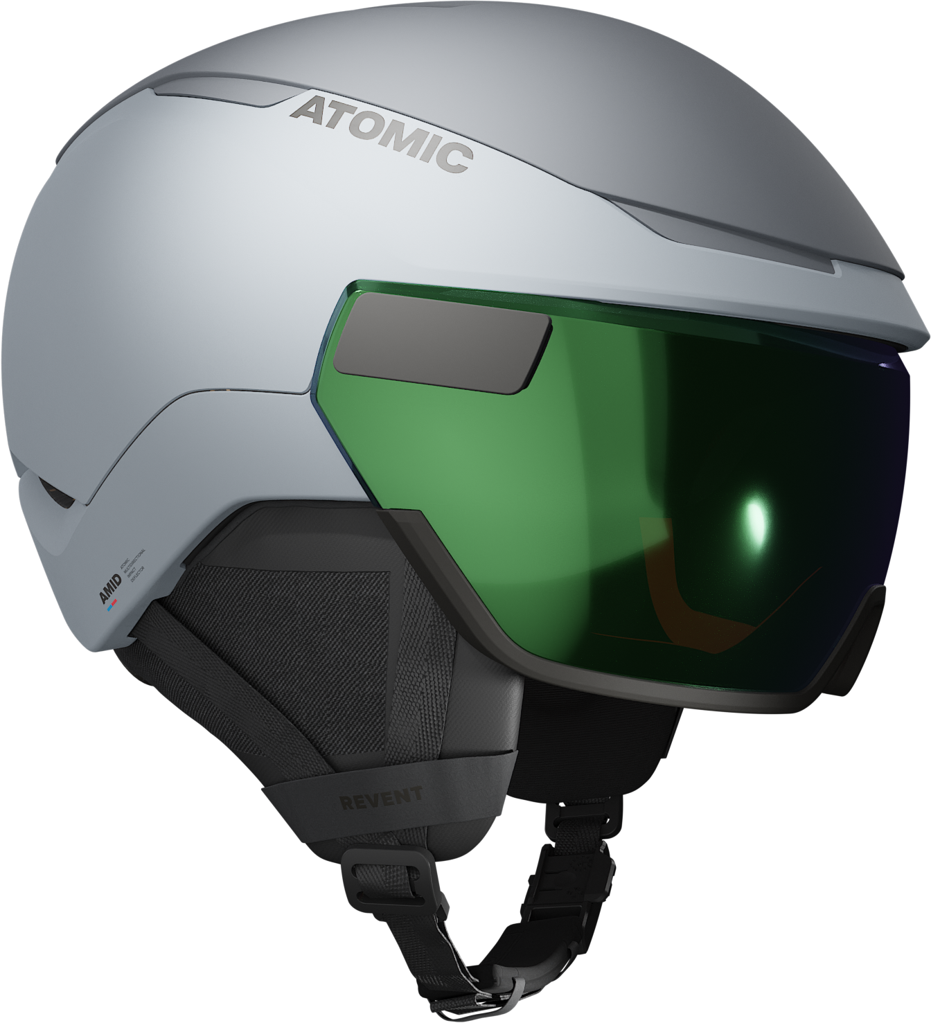 Atomic Revent GT AMID VISOR HD Grey