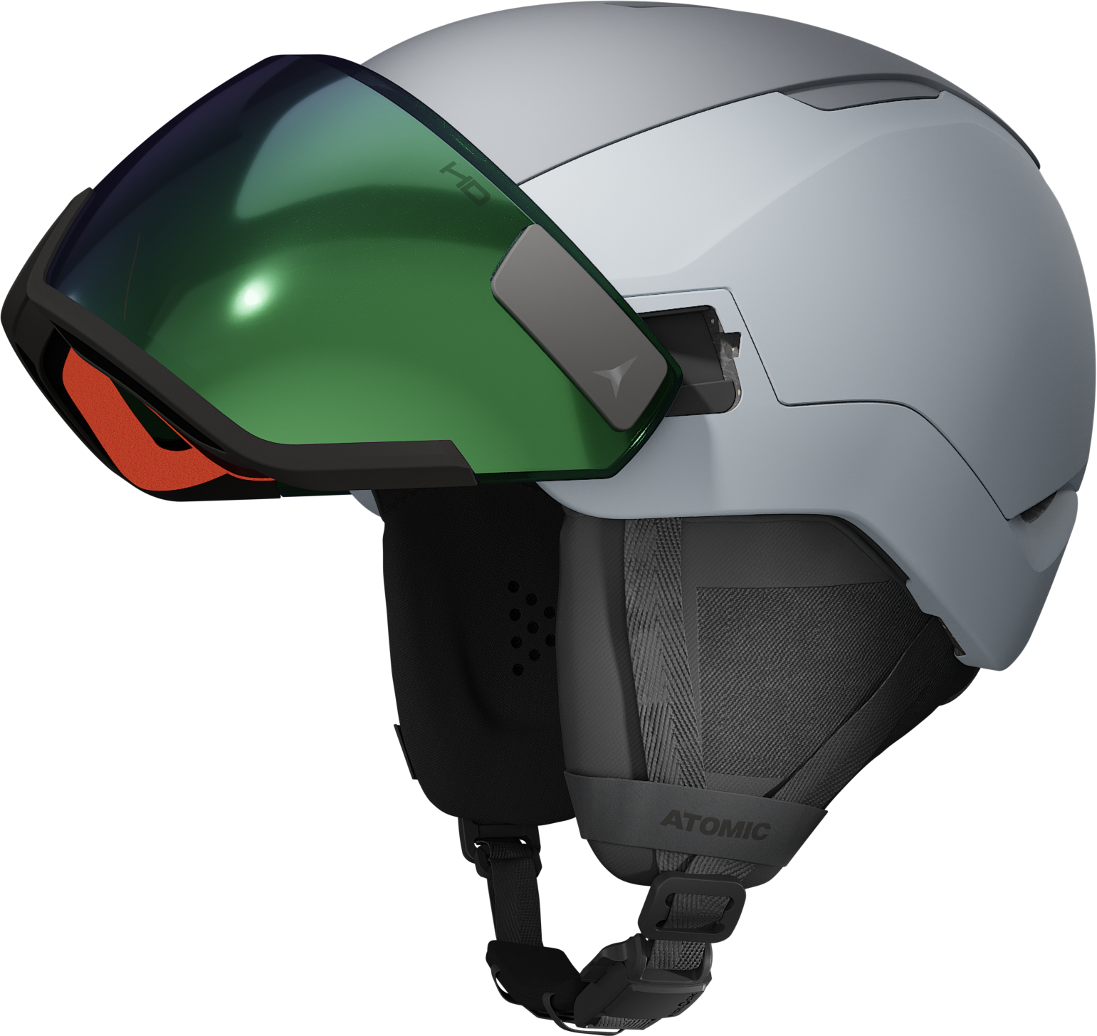 Atomic Revent GT AMID VISOR HD Grey
