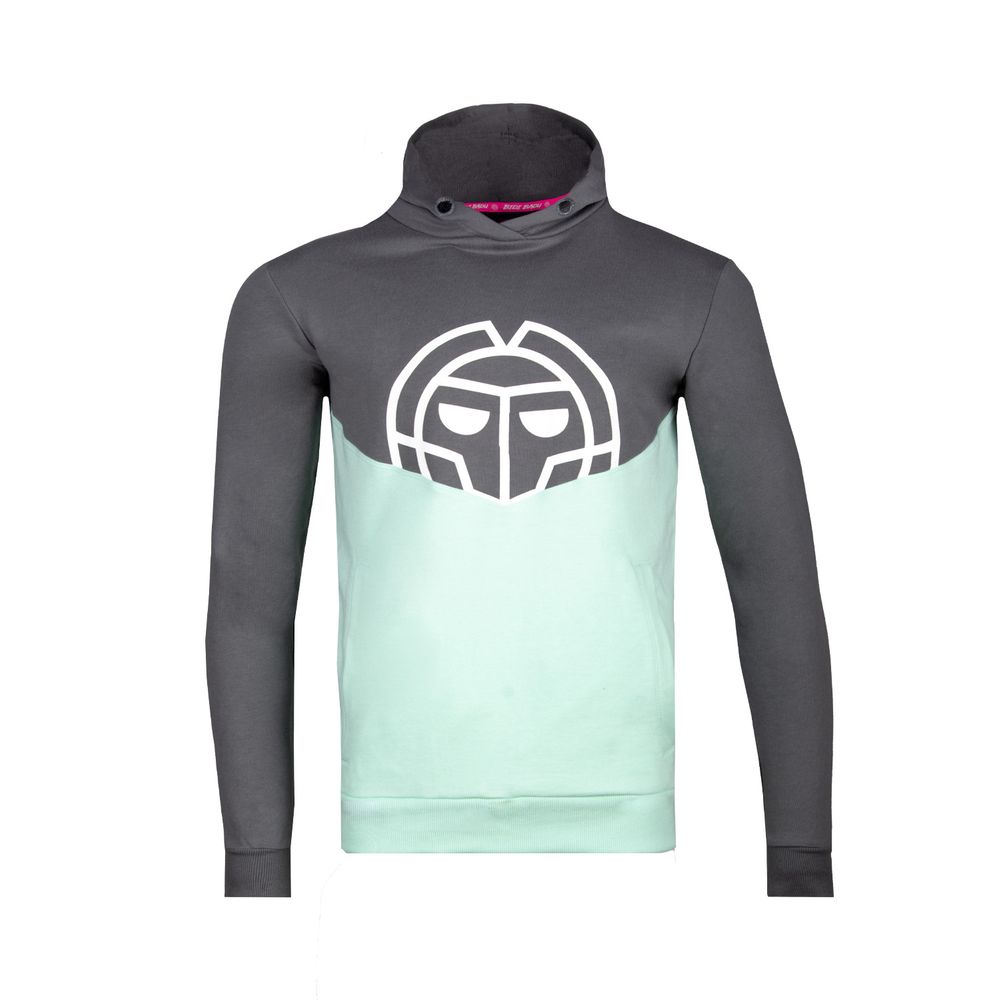 Bidi Badu Bassem Lifestyle Hoody dark grey-mint
