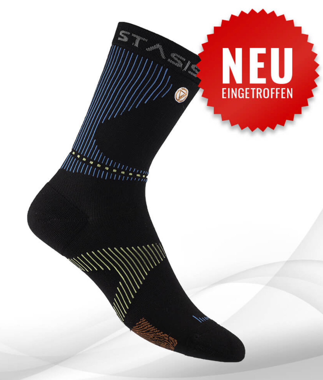 Neuro Socks Athletic Crew black
