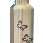 Klean Kanteen Edelstahl Trinkflasche Classic 800 ml-Sport Cap-Debra Schmetterlingskinder BS