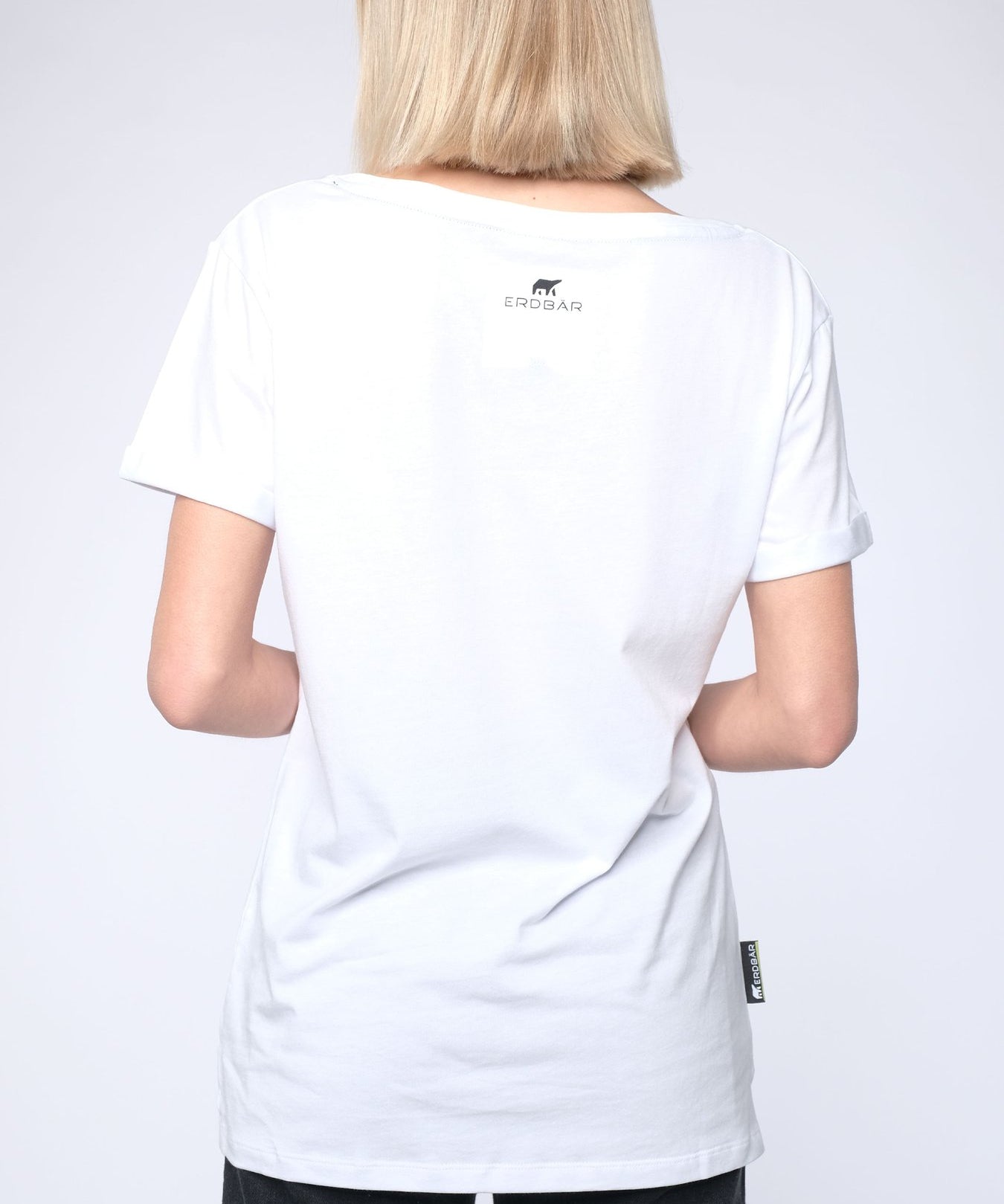 Erdbär Stand for values T-Shirt white