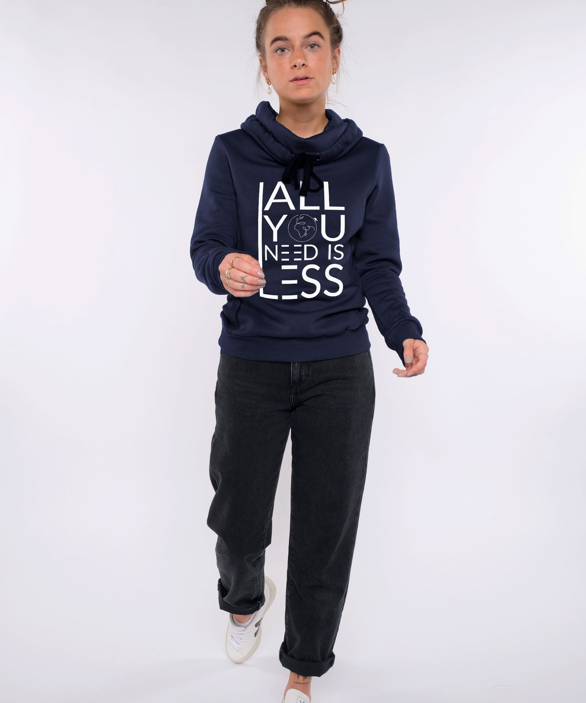 Erdbär Hoodie wmn blue