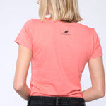Erdbär slim-fit T-Shirt Erdbär Logo peach