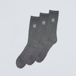 Bidi Badu Don Carlito Crew Move Socks 3 Pack -grey