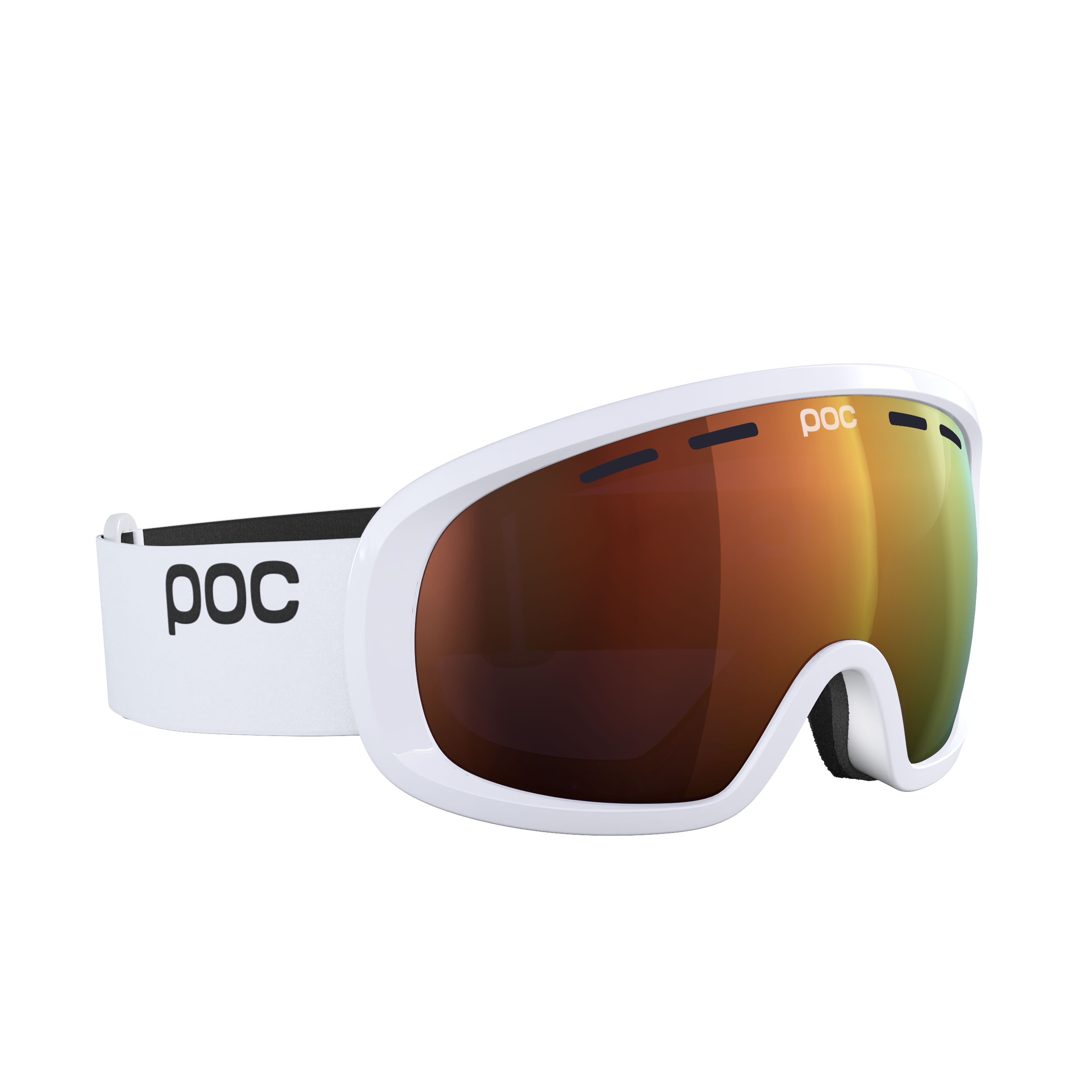 POC Fovea Mid Clarity white