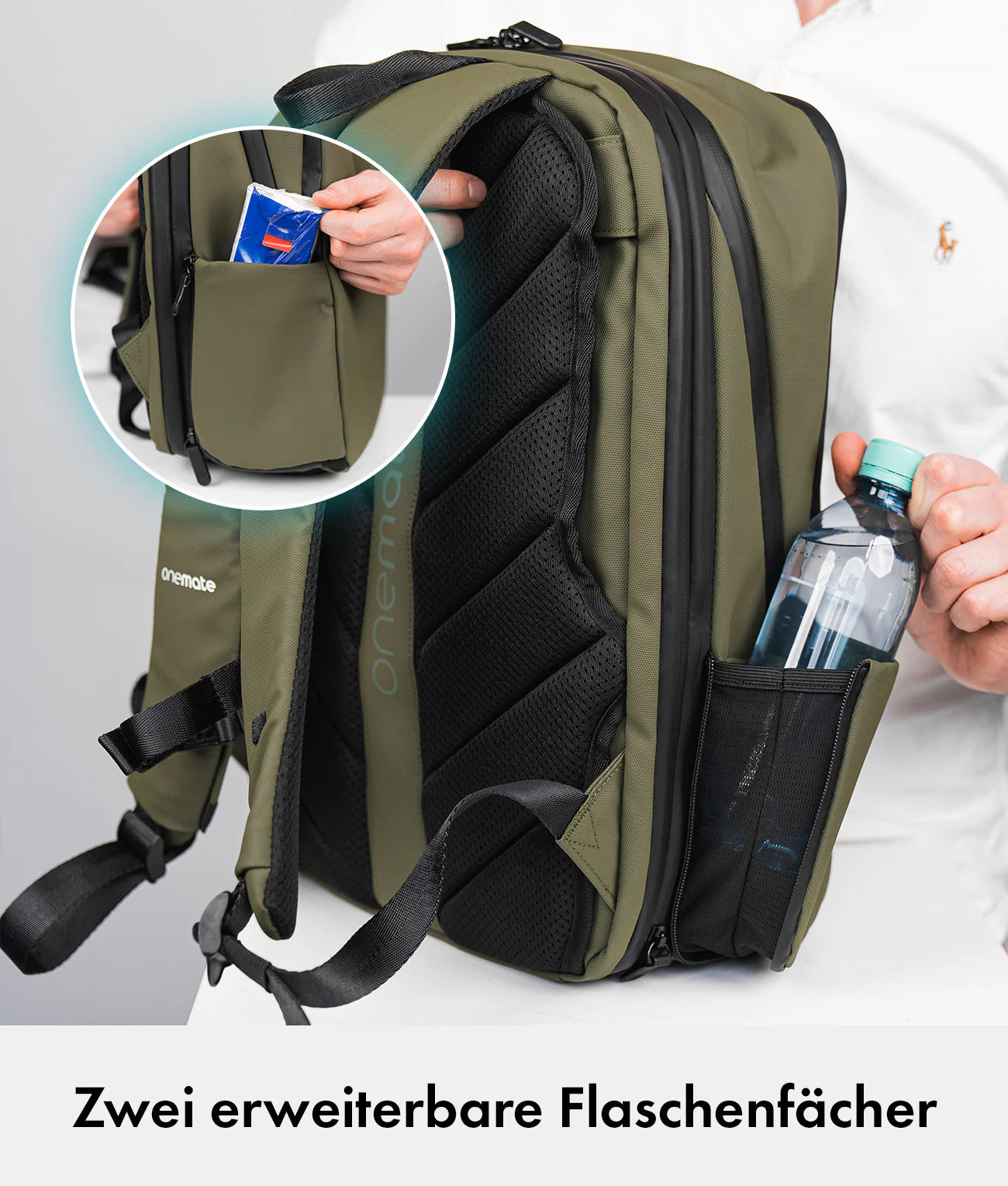 Onemate Rucksack Backpack Pro 2 grün
