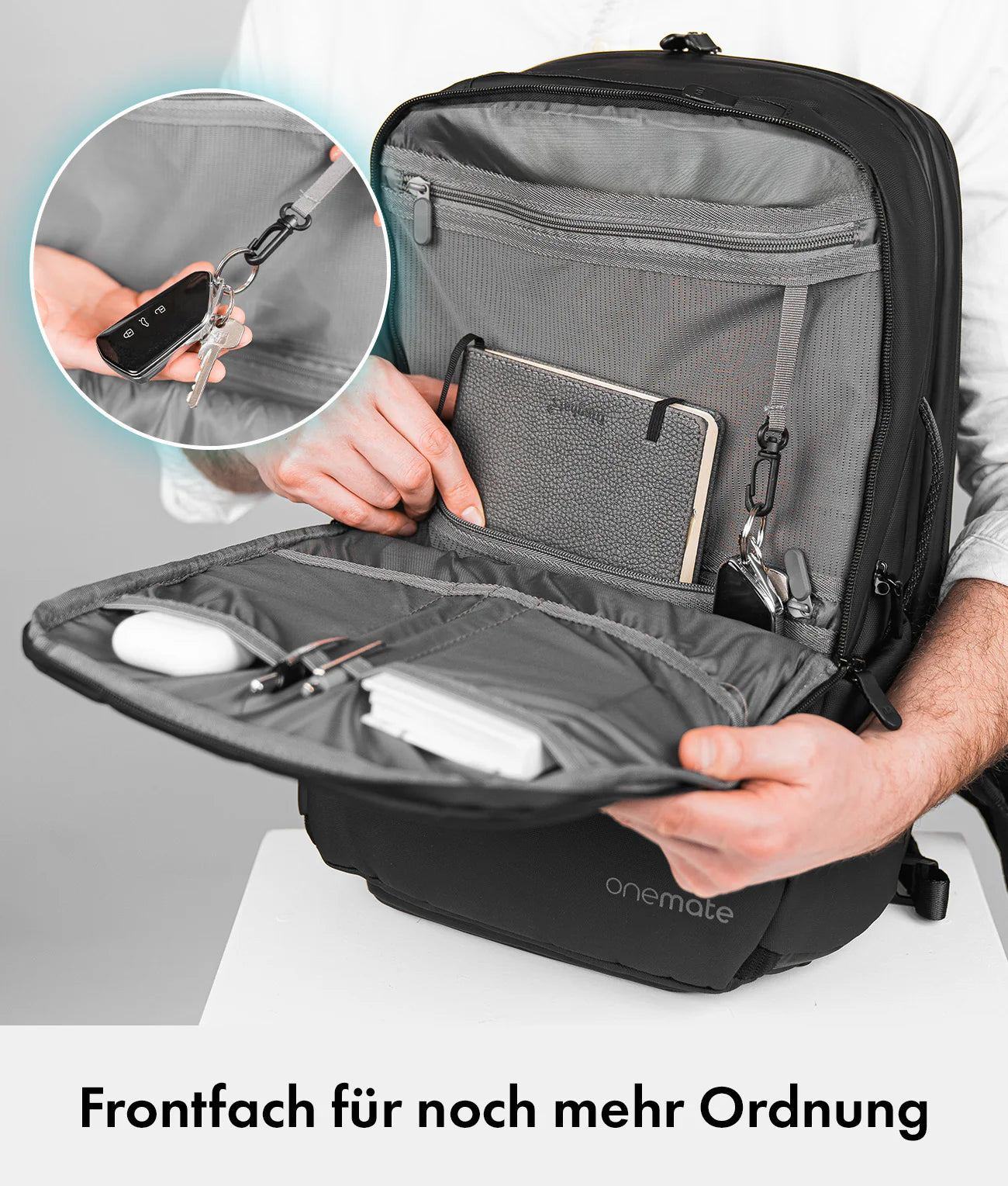 Onemate Rucksack Backpack Pro 2 schwarz