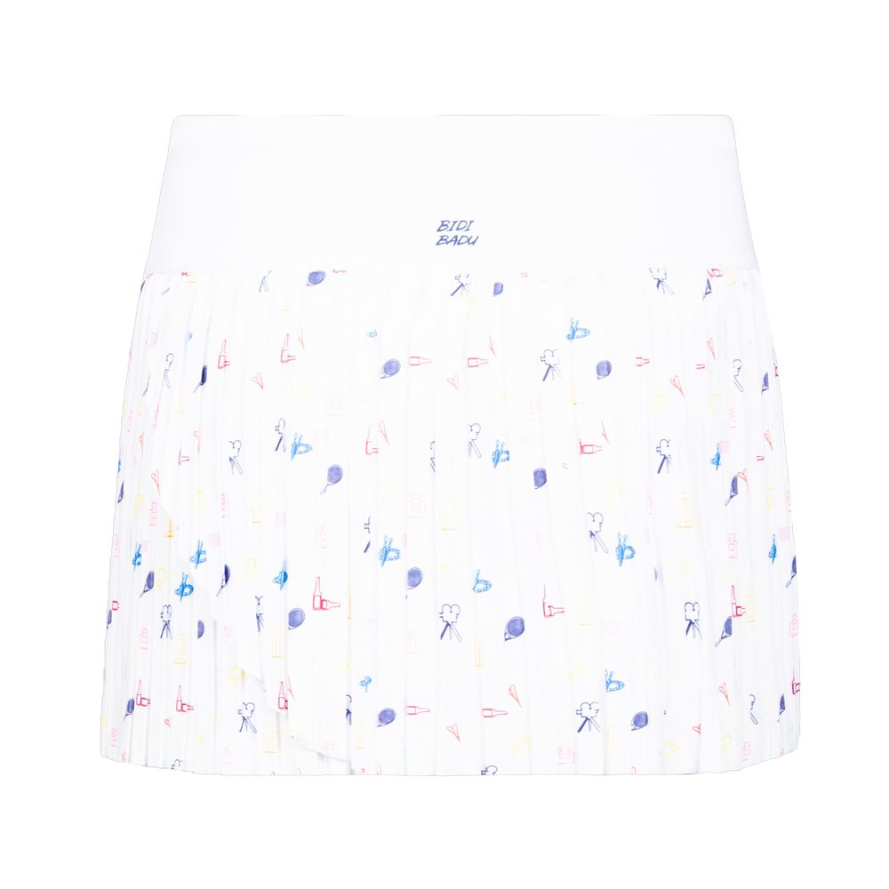 Bidi Badu Asali Tech Plissee Skort jun. white/mixed