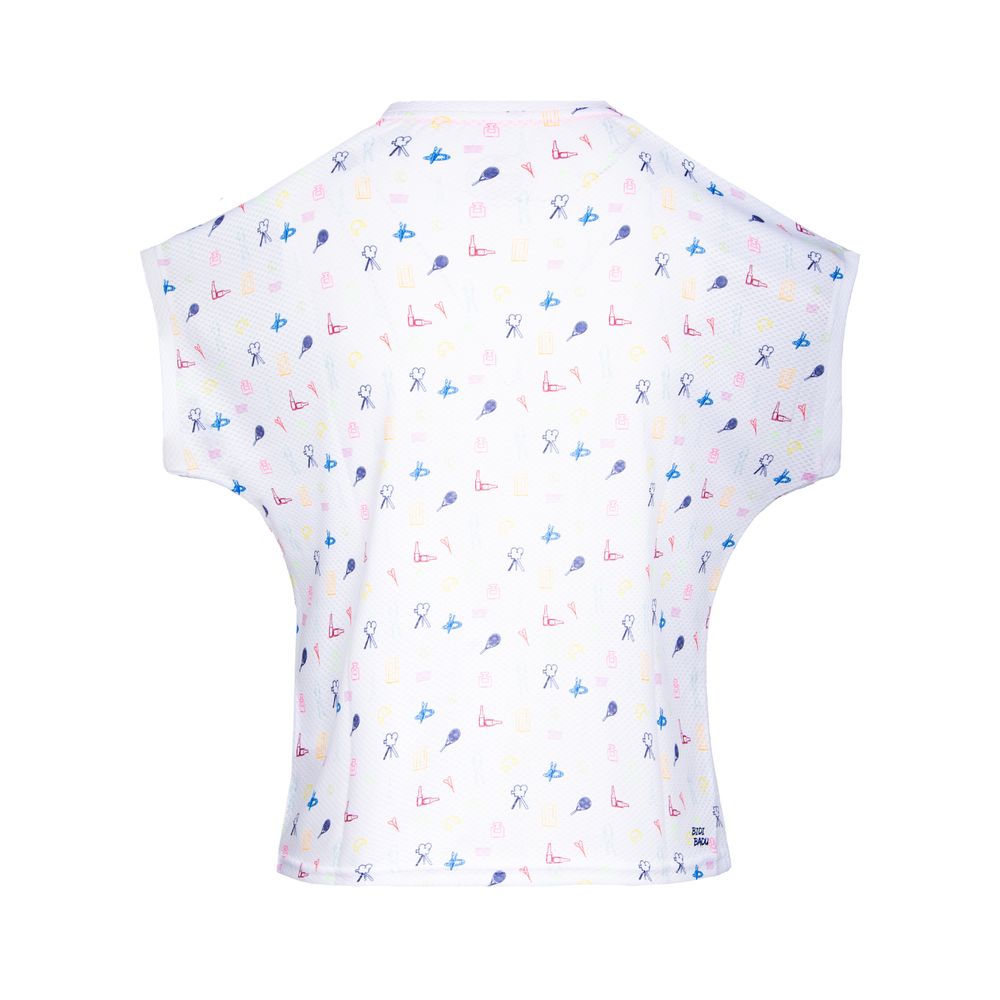 Bidi Badu Fayola Tech Tee jun. white/mixed